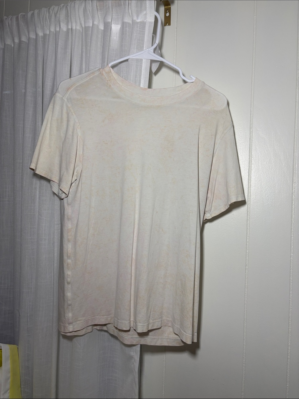 lululemon athletica Short-Sleeve Tee in Light Cream